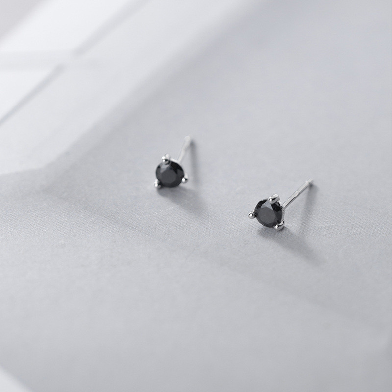 s925 sterling silver trendy simple uniqu earrings-2