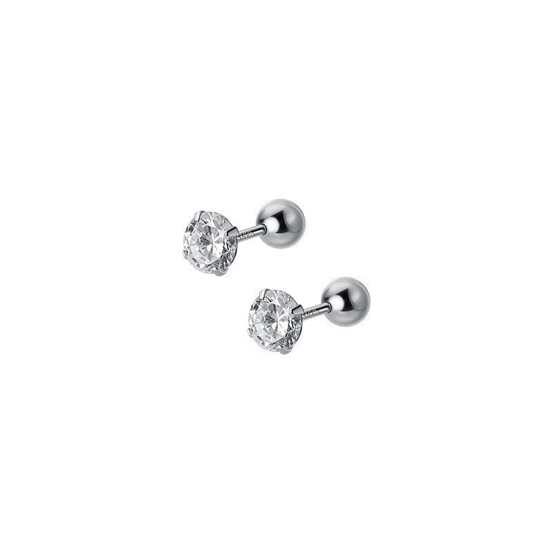 s925 sterling silver trendy rhinestone star earrings-4