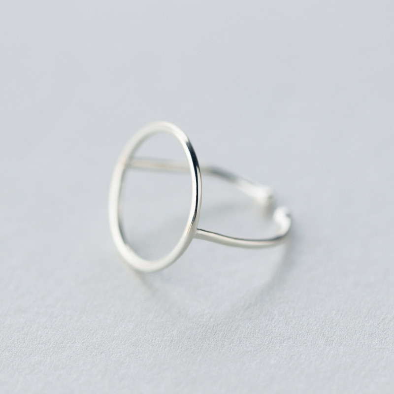 s925 sterling silver fashion cute adjustable ring-2