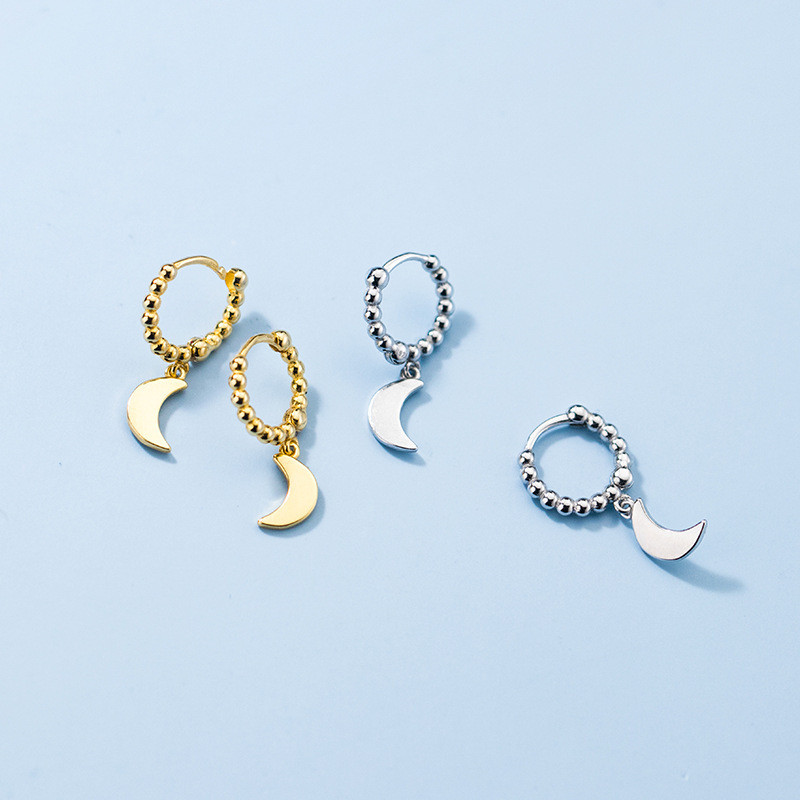 s925 sterling silver fashion hollowed crown unique chic sweet earrings-2